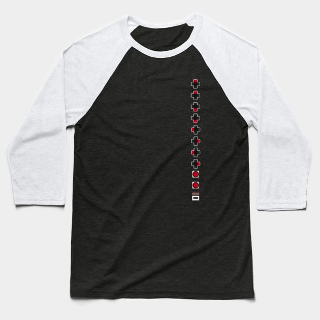 Cheat Code Baseball T-Shirt by T's & T's